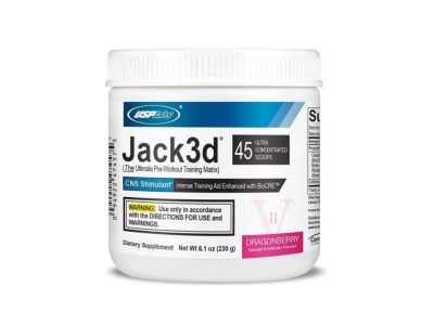 Προεξασκητικό Νιτρικό Jack3d 230gr USP LABS