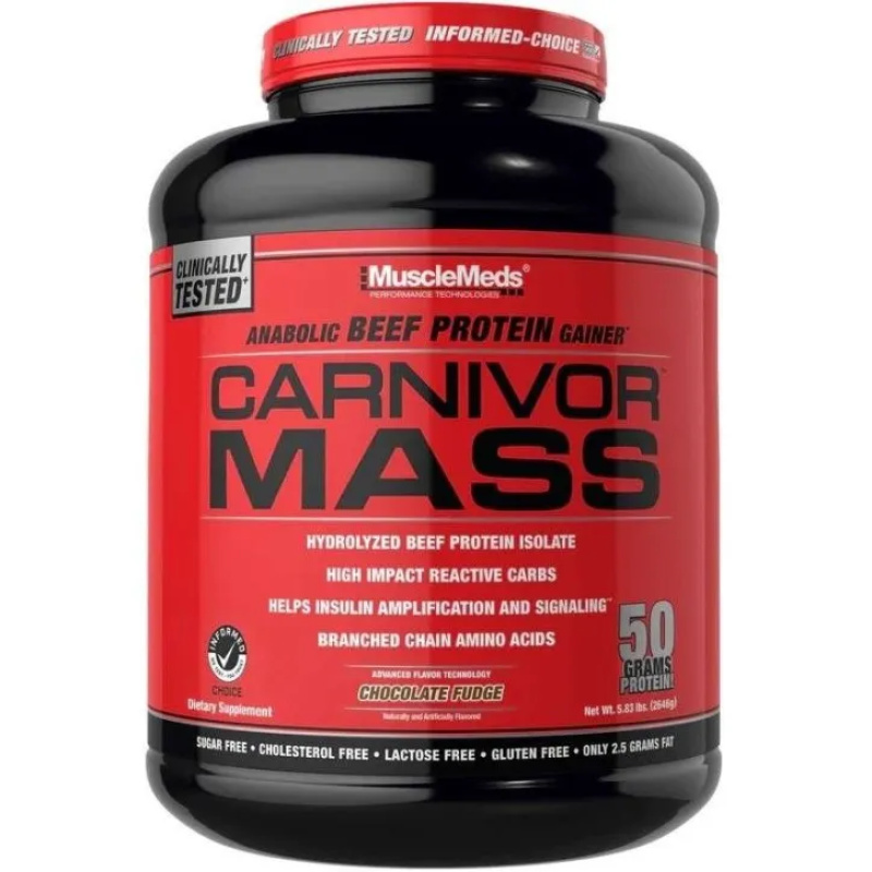 Πρωτείνη Όγκου Carnivor Mass 2688/2716gr Musclemeds