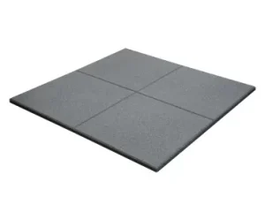 Δάπεδο Καουτσούκ 100x100x2cm ΓΚΡΙ (20kg/m) Viking