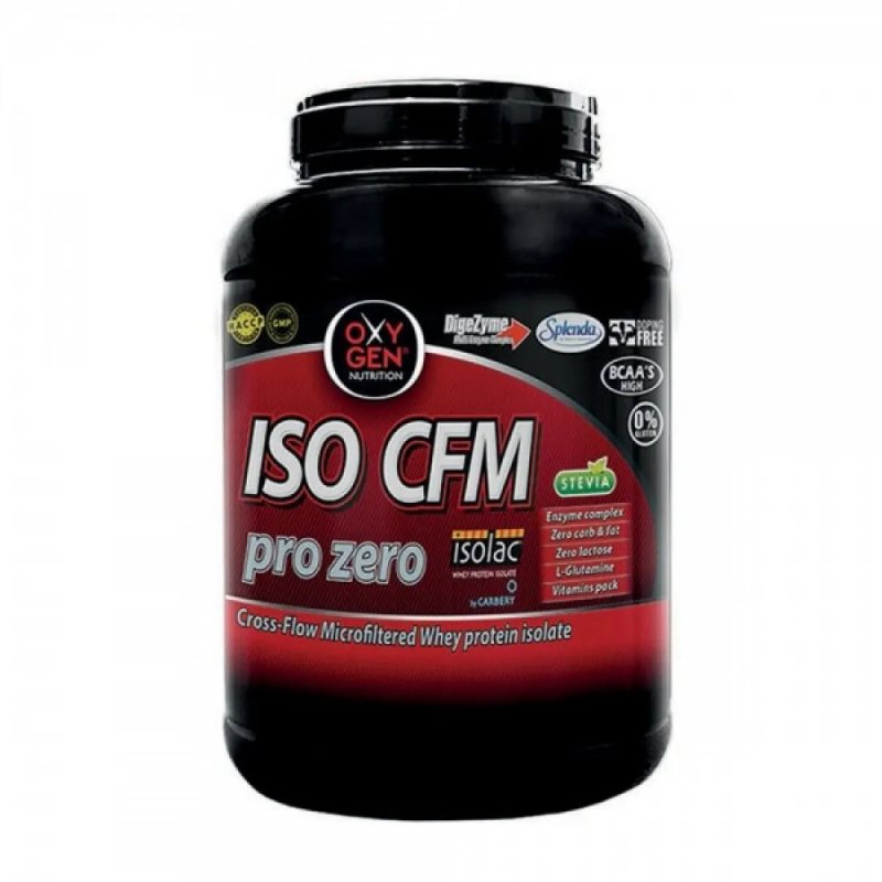 ISO 100 Pro Zero Καθαρή Πρωτείνη 2000gr OXYGEN NUTRITION