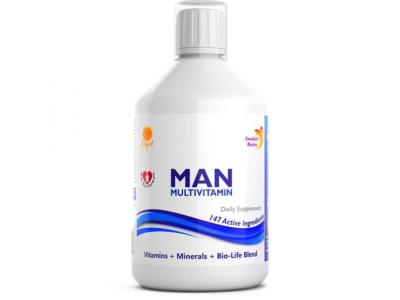 Ανδρική Πολυβιταμίνη Man Multivitamin 500ml SWEDISH NUTRA