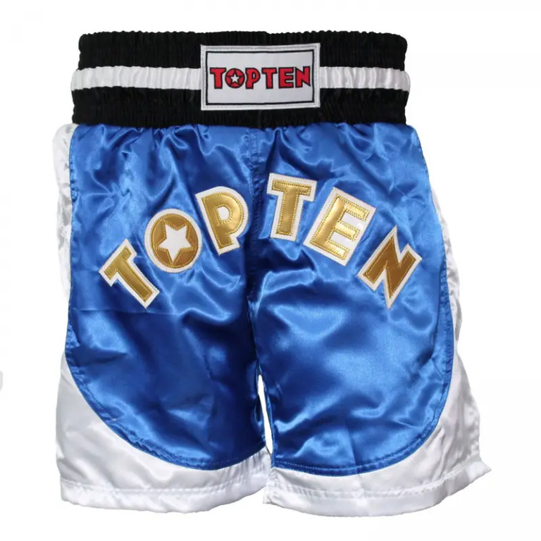 Σορτσάκι KICK LIGHT TOP TEN Kickboxing Γαλάζιο