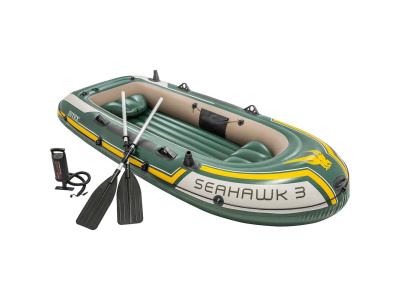 Φουσκωτή Βάρκα 3 Ατόμων Seahawk 3 SET INTEX