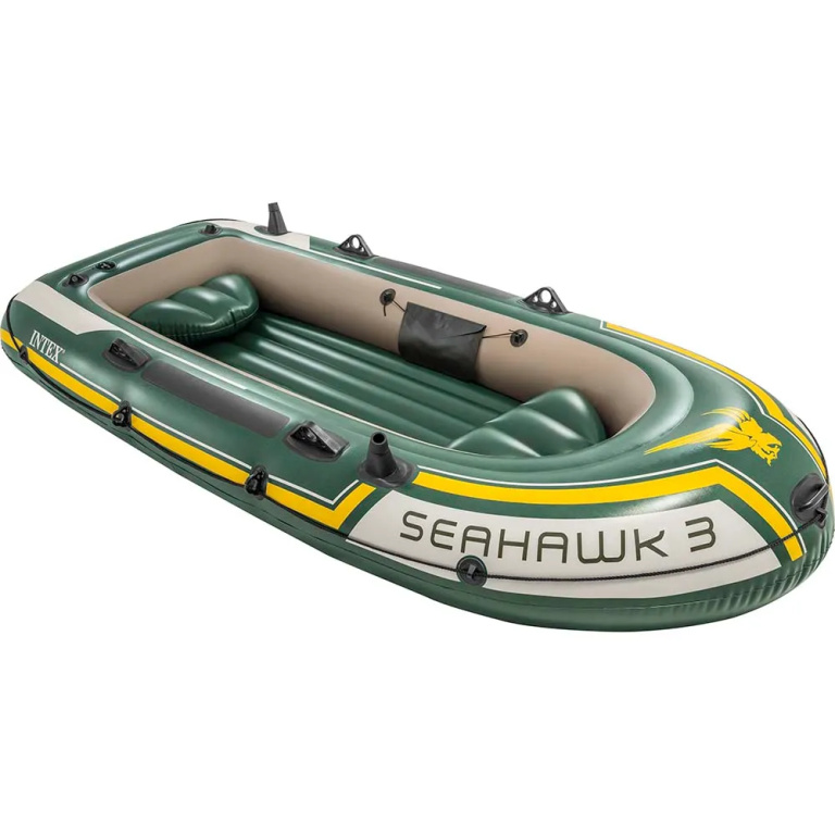 Φουσκωτή Βάρκα 3 Ατόμων Seahawk 3 SET INTEX - Image 3