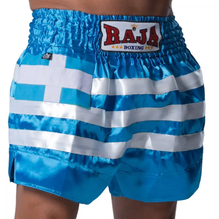 Σορτσάκι Thaiboxing Raja ΕΛΛΗΝΙΚΗ ΣΗΜΑΙΑ RTB-359