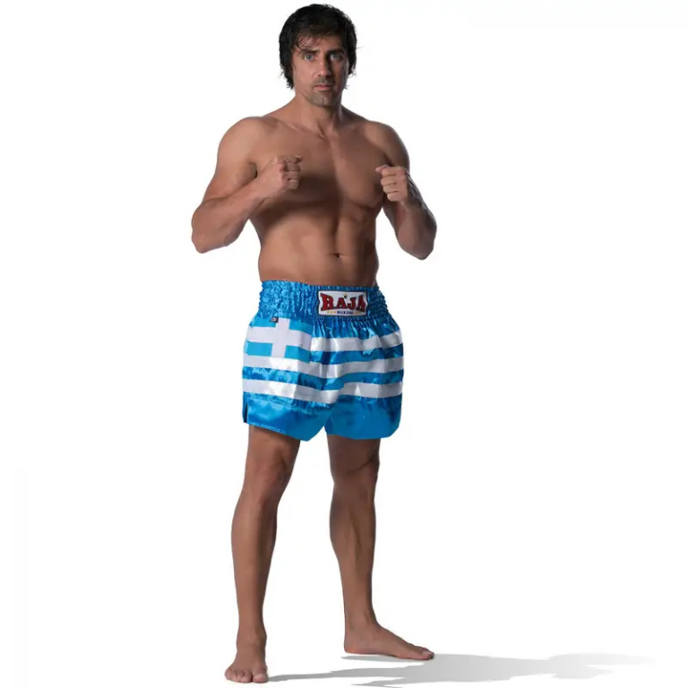 Σορτσάκι Thaiboxing Raja ΕΛΛΗΝΙΚΗ ΣΗΜΑΙΑ RTB-359 - Image 2