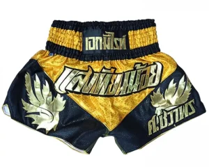 Σορτσάκι Thaiboxing RAJA ΧΡΥΣΑ ΦΤΕΡΑ RTB-506