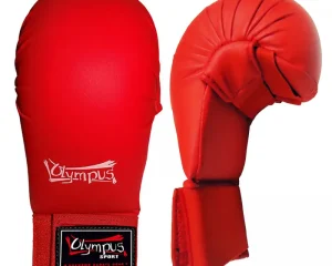 WKF Γάντια Καράτε Olympus Σχεδιασμό Κόκκινα