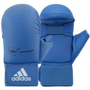 Γάντια Καράτε Adidas Προστασία Αντίχειρα WKF Εγκεκριμένα - 661.23