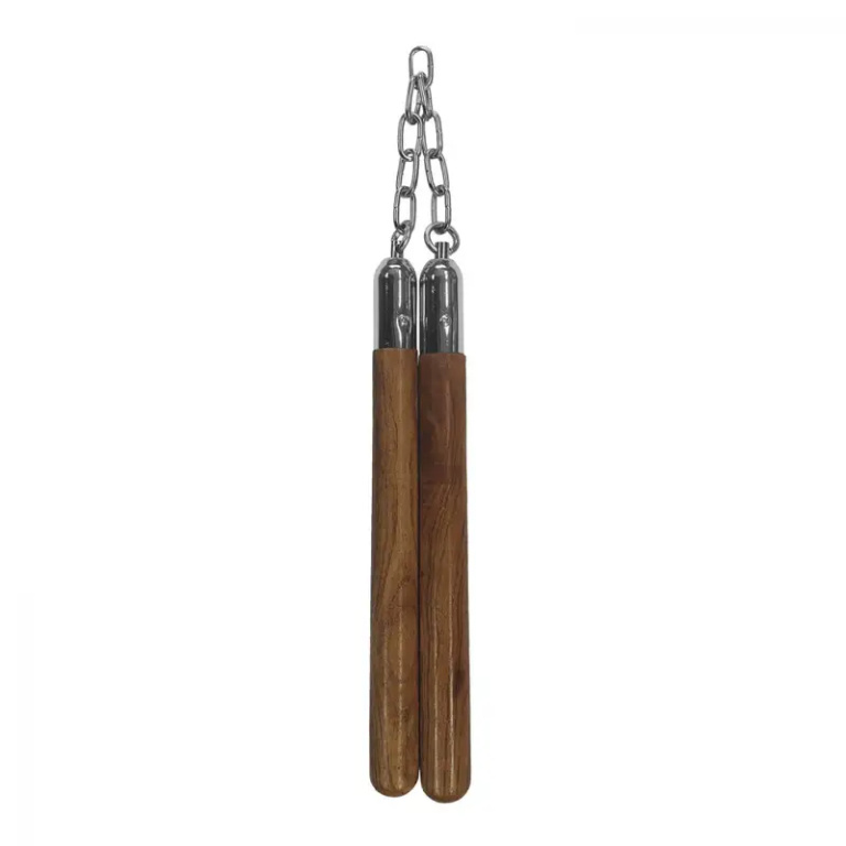 Nunchaku YINGJIAN NATURAL Ξύλινα Αλυσίδα - Image 2
