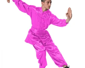 Φούξια Wu Shu Στολή Tai Chi Style Μακρύ Μανίκι