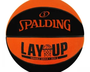 Lay Up Μπάλα Μπάσκετ Orrange/Black Spalding