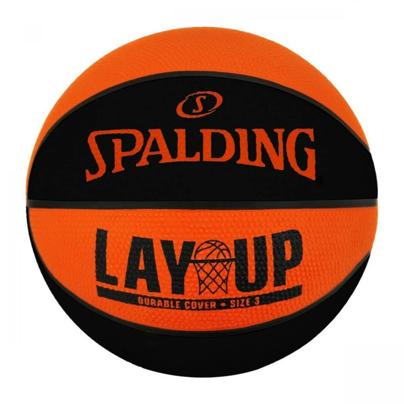 Lay Up Μπάλα Μπάσκετ Orrange/Black Spalding