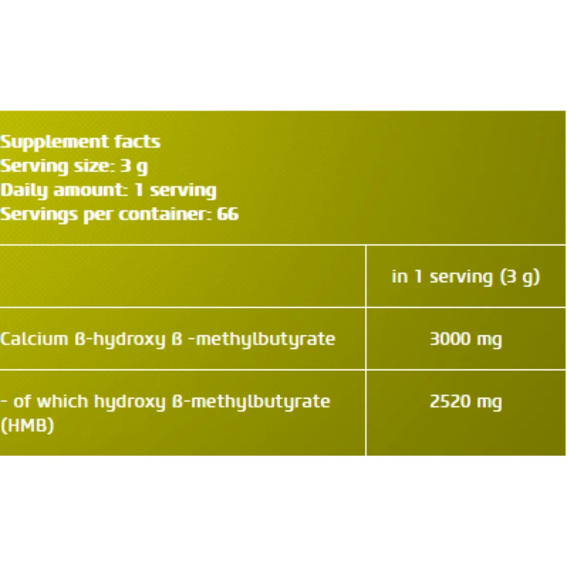 Ca - HMB 3000 200gr BIOTECH USA - Image 2