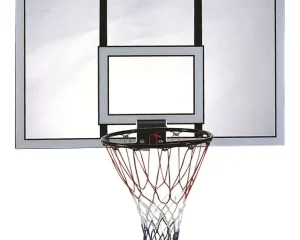 Ταμπλό Μπασκέτας με Στεφάνι και Δίχτυ 122x85cm AMILA