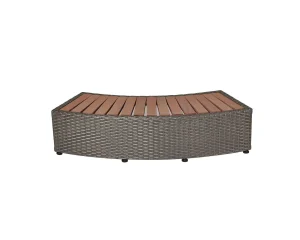 Σκαλοπάτι Υδρομασάζ MSpa Wicker Step for round Spa