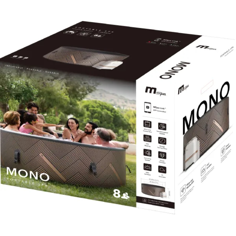 Υδρομασάζ Spa MONO 6+2 χρήστες MSpa Viking - Image 16