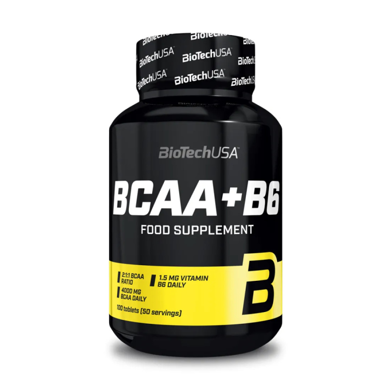 Αμινοξέα BCAA+B6 100tabs BIOTECH USA