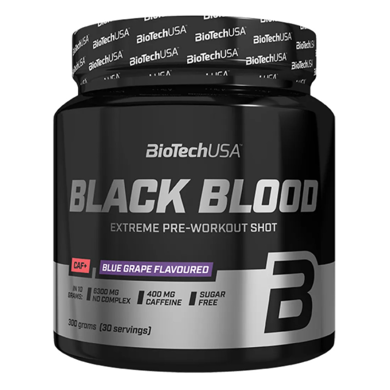 Προεξασκητικό Black Blood CAF+ 300gr BIOTECH USA