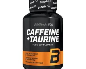Συμπλήρωμα Καφείνης Caffeine + Taurine 60caps BIOTECH USA