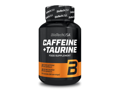 Συμπλήρωμα Καφείνης Caffeine + Taurine 60caps BIOTECH USA