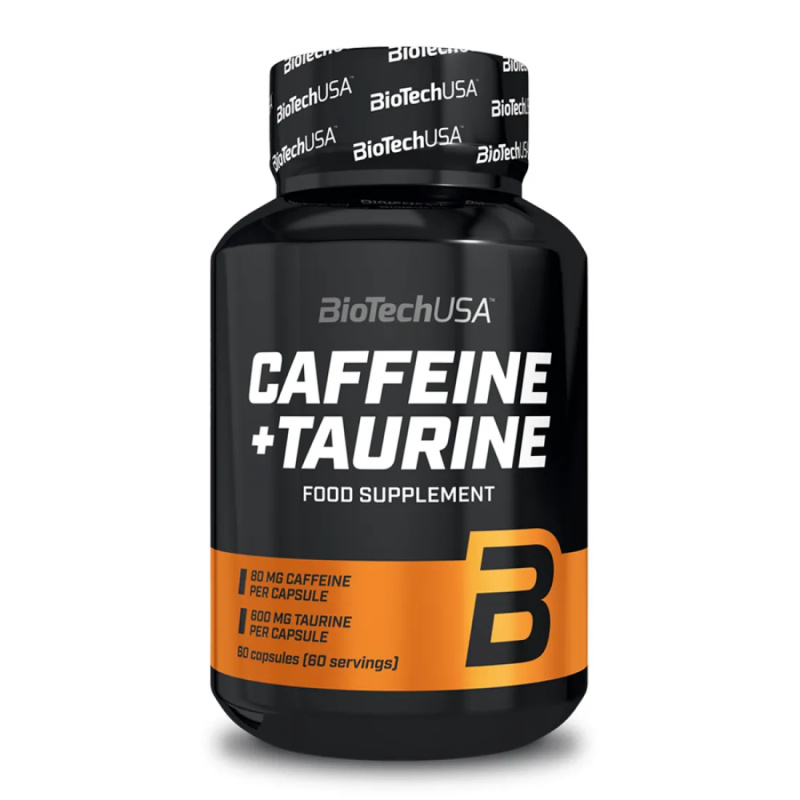 Συμπλήρωμα Καφείνης Caffeine + Taurine 60caps BIOTECH USA