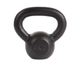 Kettlebell 4kg Black Mat Optimum