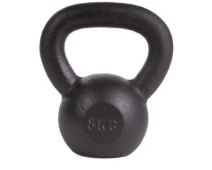 Kettlebell 8kg Black Mat Optimum