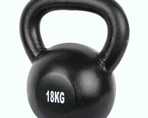 Kettlebell 18kg Black Mat Optimum