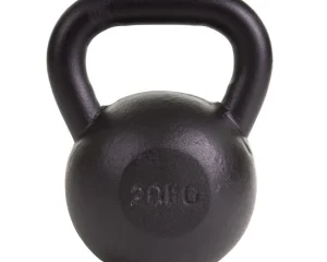 Kettlebell 20kg Black Mat Optimum
