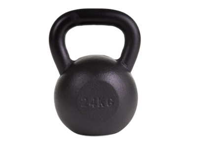 Kettlebell 24kg Black Mat Optimum