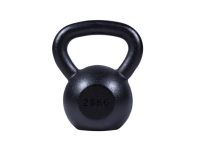 Kettlebell 28kg Black Mat