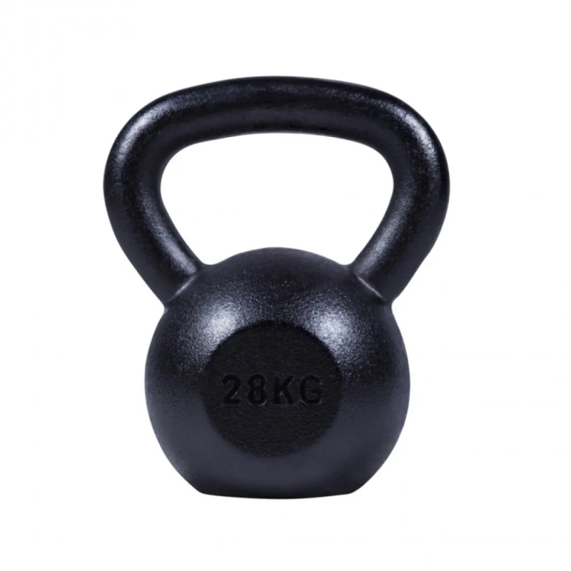 Kettlebell 28kg Black Mat