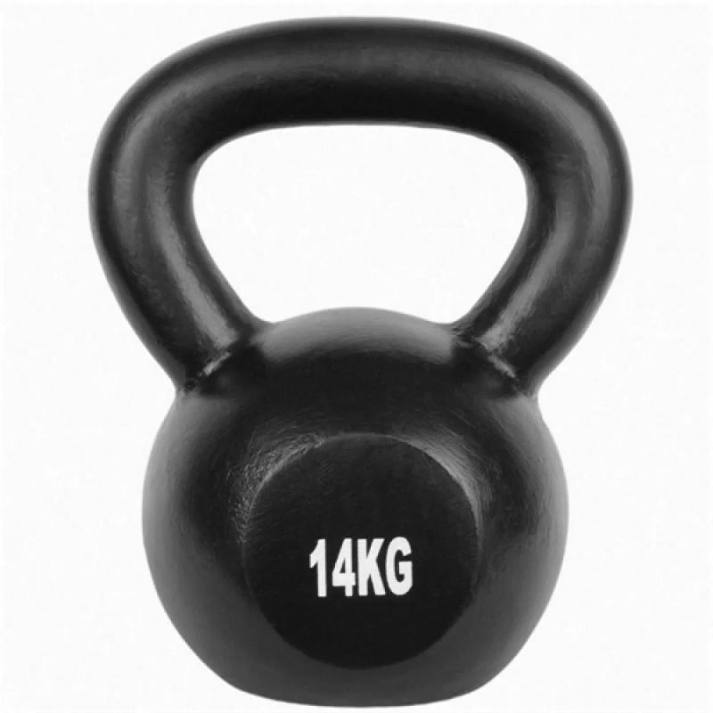 Kettlebell 14kg Black Mat Optimum - Image 3