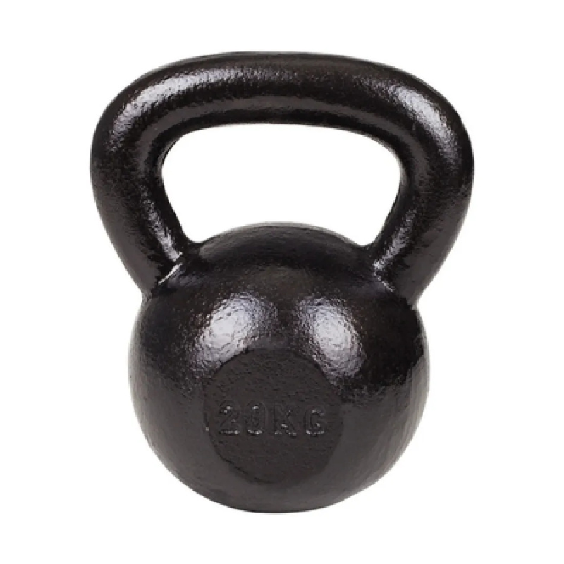 Kettlebell 20kg Black Mat Optimum - Image 3