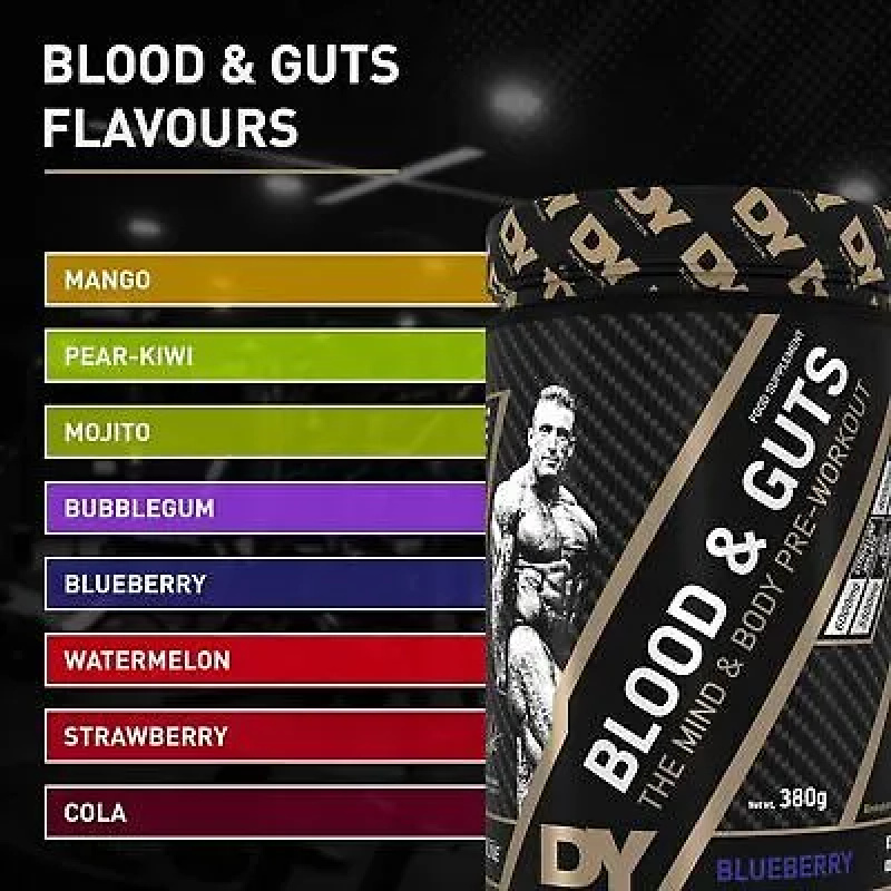 Προεξασκητικό Blood & Guts 380gr Dorian Yates - Image 4