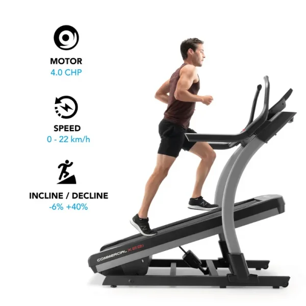 Ηλεκτρικός Διάδρομος Γυμναστικής COMMERCIAL X22i NordicTrack - Image 11