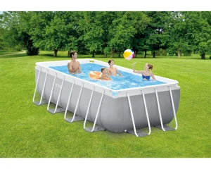 Παραλληλόγραμμη Πισίνα με Σκελετό Prism Set 400x200x122cm Intex