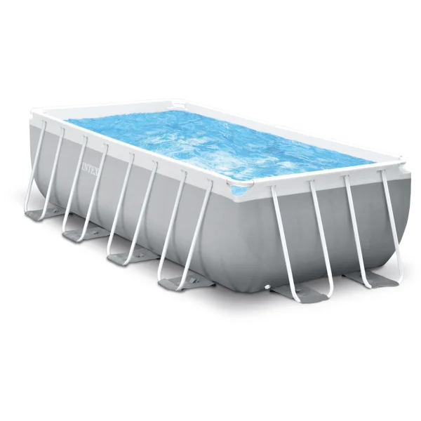 Παραλληλόγραμμη Πισίνα με Σκελετό Prism Set 400x200x122cm Intex - Image 3