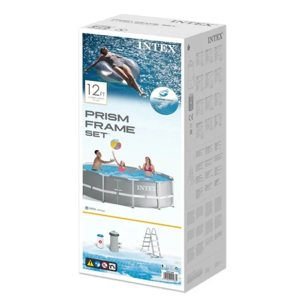Πισίνα INTEX Prism Frame Pool Set 366x99cm 26716 - Image 3