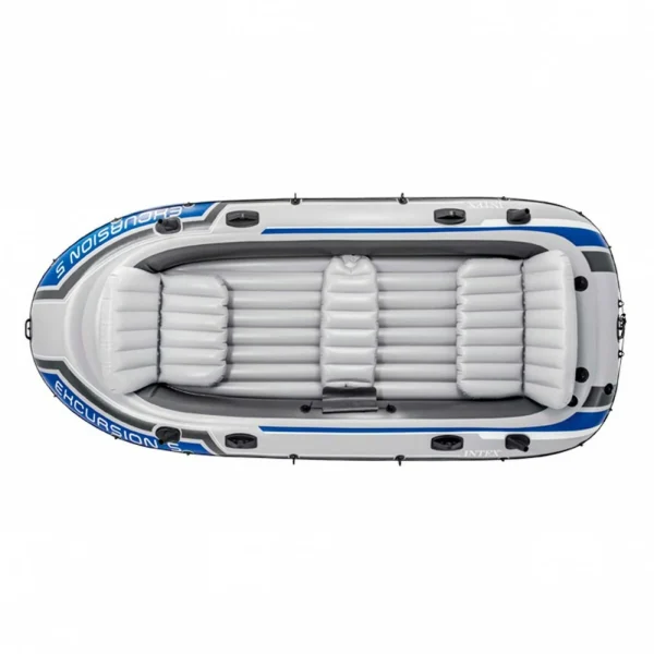 Φουσκωτή Βάρκα Excursion 5 SET Intex  με Κουπιά και Τρόμπα - Image 3