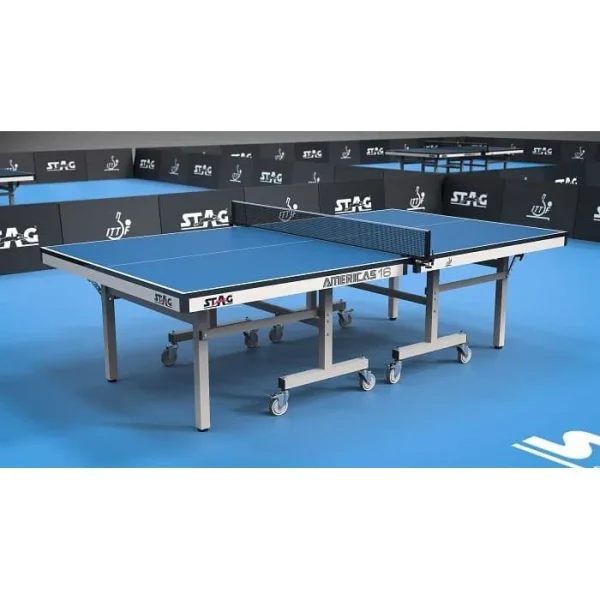 Τραπέζι Ping Pong Εσωτερικού Χώρου Americas Μπλε STAG 42884 - Image 5