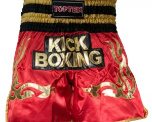 Σορτσάκι kickboxing TOP TEN WAKO KICKBOXING Κόκκινο