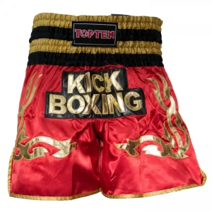 Σορτσάκι kickboxing TOP TEN WAKO KICKBOXING Κόκκινο