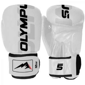 Γάντια Πυγμαχίας Olympus TRAINING 5 WIDE Λευκά