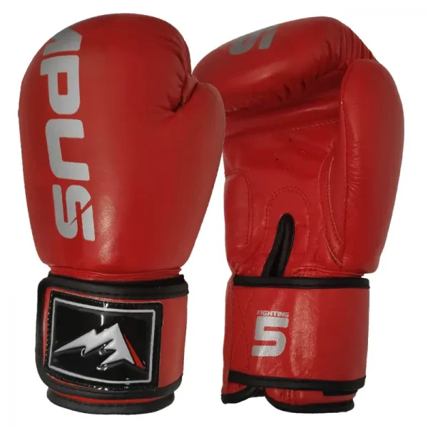 Πυγμαχικά Γάντια Olympus FIGHTING 5 WIDE Κόκκινα