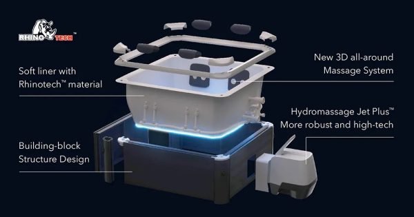 Υδρομασάζ Oslo Sapphire Spa 160x160x65cm Mspa - Image 5