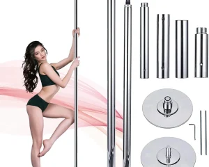 Στύλος Pole Dancing Silver Viking