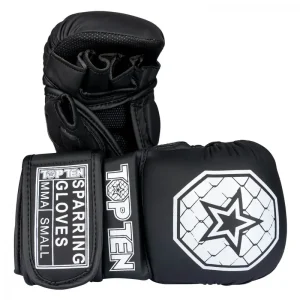 Γάντια Sparring Contender MMA TOP TEN Μαύρα