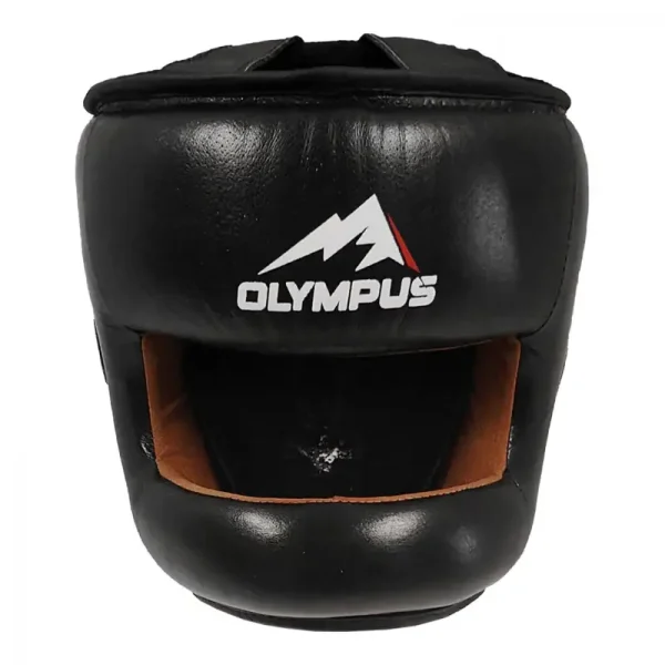 Κάσκα Olympus CRN Full Face Δερμάτινη - Image 2